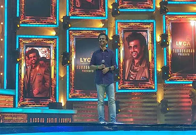 darbar film audio launch film director ar murugadoss speech 